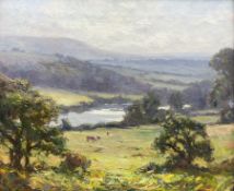 Augustus William Enness (British 1876-1948): View over the River Wharfe