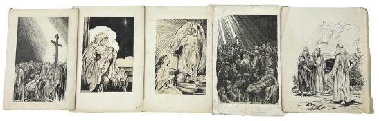 Helen Jacobs BWS (British 1888-1970): 'Jesus in Palestine'