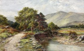 Harry James Sticks (British 1867-1938): 'At Seathwaite - Borrowdale'