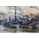 Rowland Henry Hill (Staithes Group 1873-1952): Sheffield Industrial Landscape