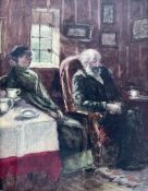 English School (Early 20th century): 'Walter Sickert and his Wife'
