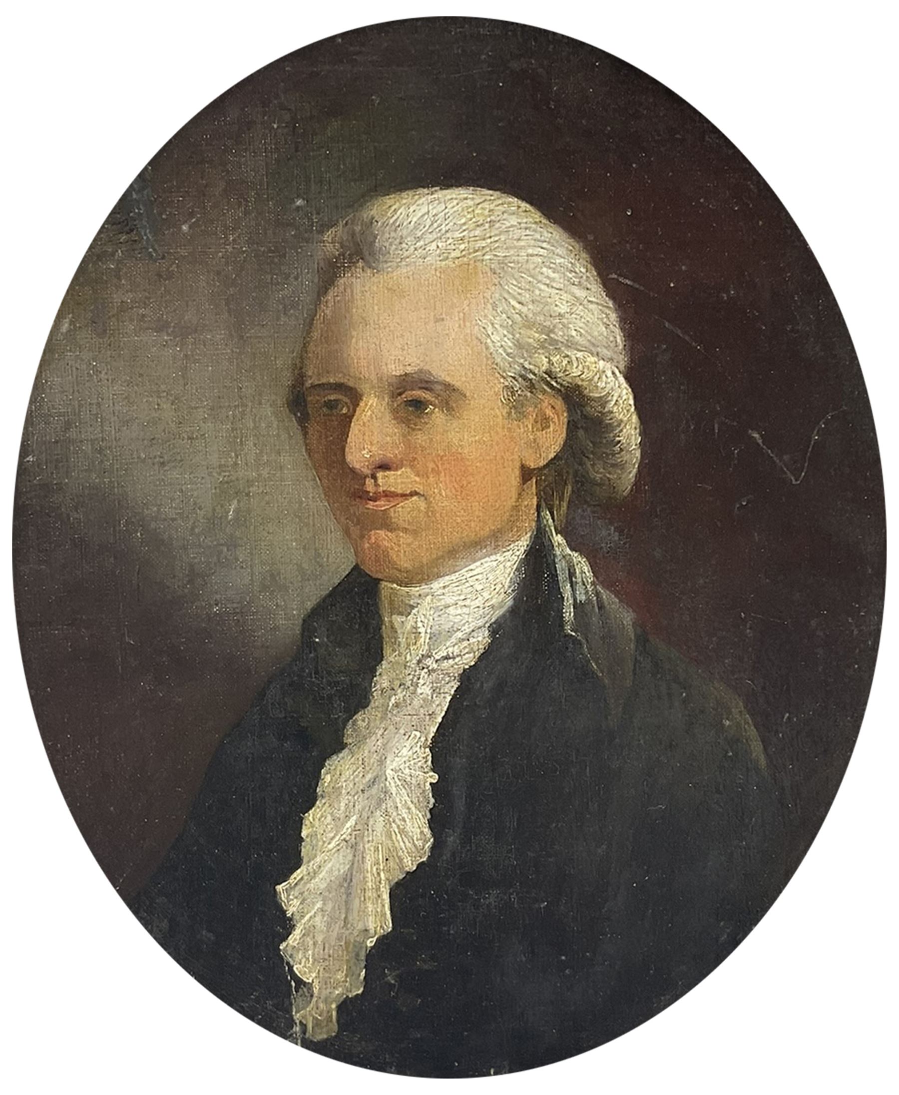 English School (Early 19th century): Portrait of a Professional Gentleman