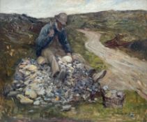 Mark Senior (Staithes Group 1864-1927): 'The Stone Breaker'