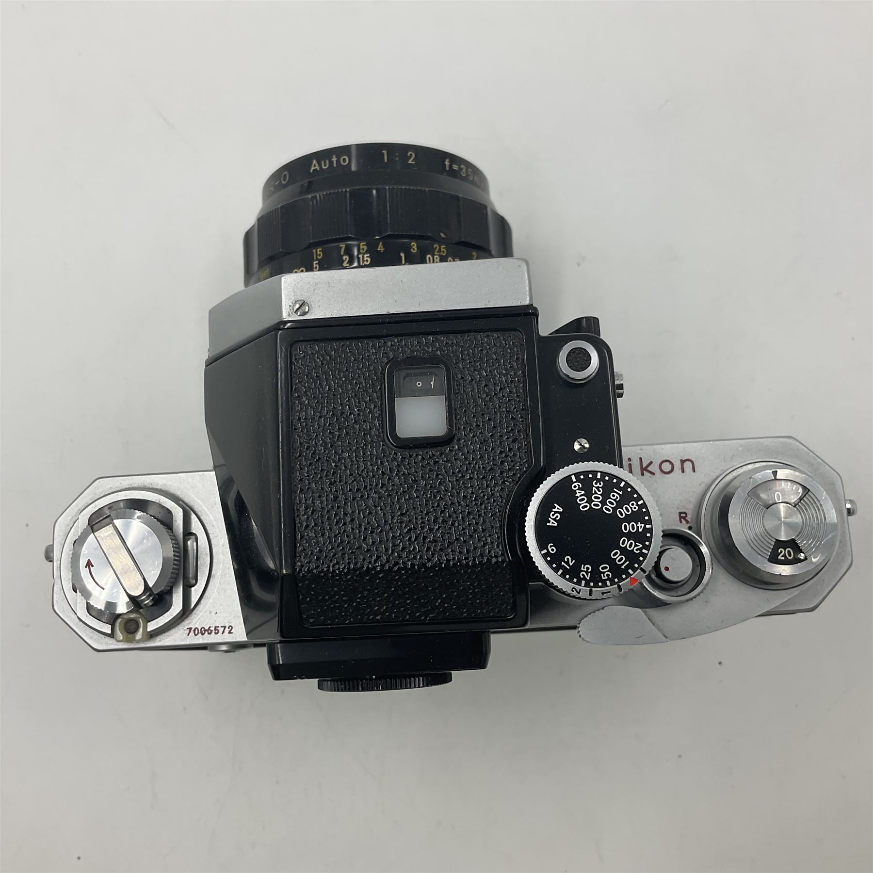 Nikon photomic Ftn camera body - Image 7 of 12