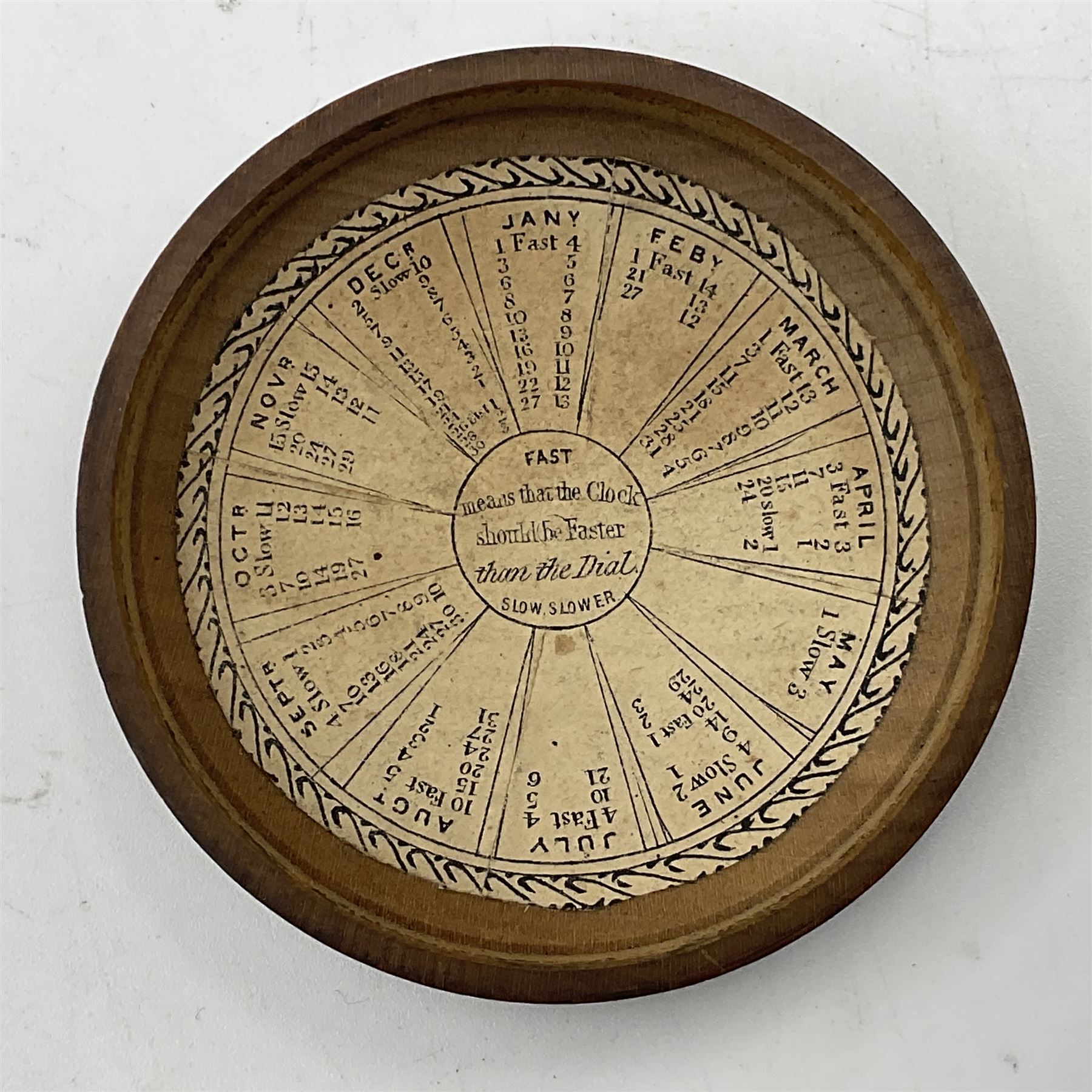 19th century pocket sundial compass pantochronometer - Image 6 of 12