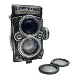 Rolleiflex Series E twin lens camera body