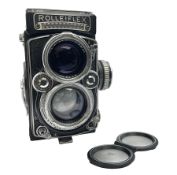 Rolleiflex Series E twin lens camera body