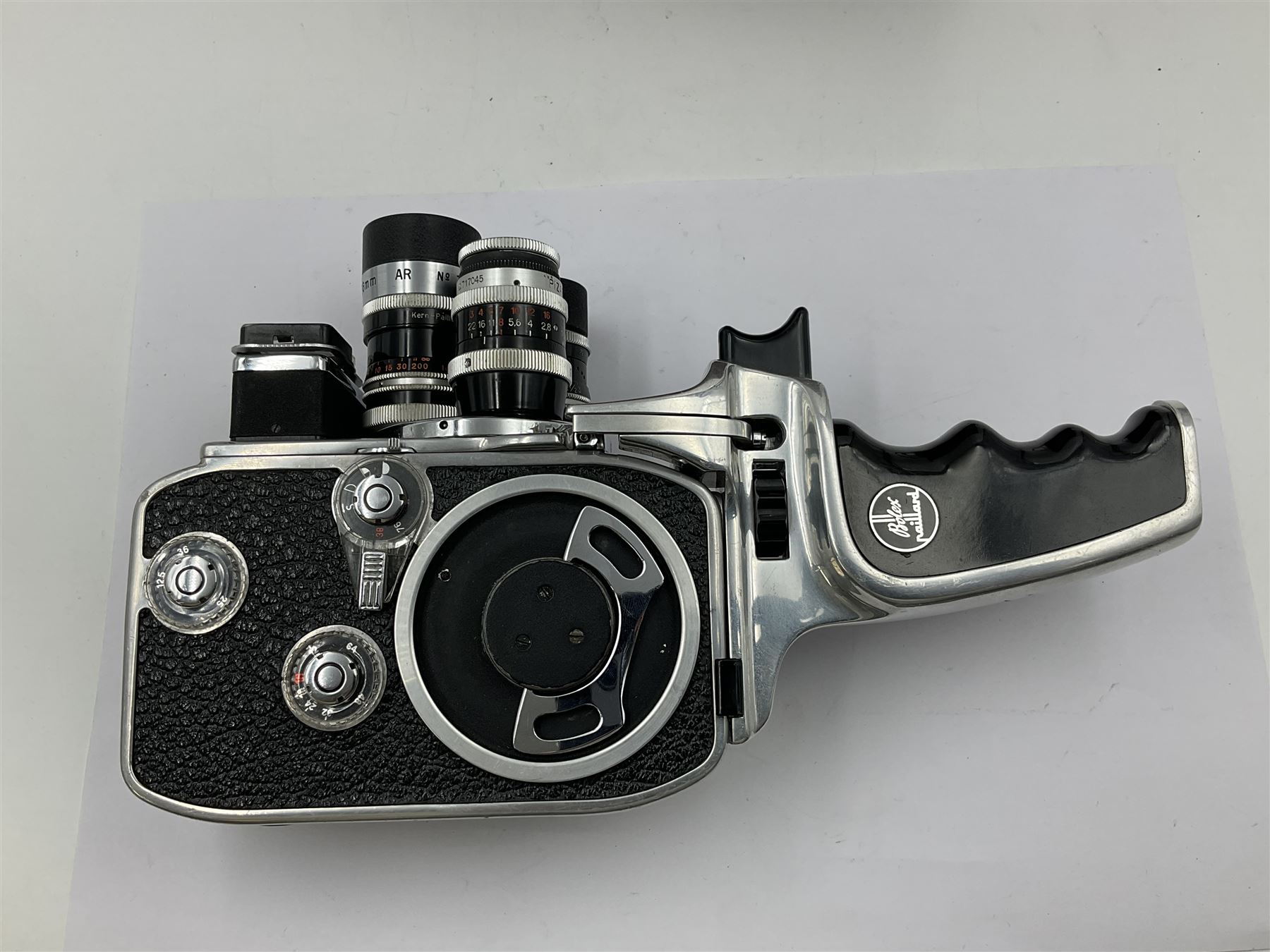 Paillard Bolex D8L STD 8mm cine camera body - Image 15 of 18