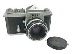 Nikon F 'Red Dot' NKJ plain prism camera body