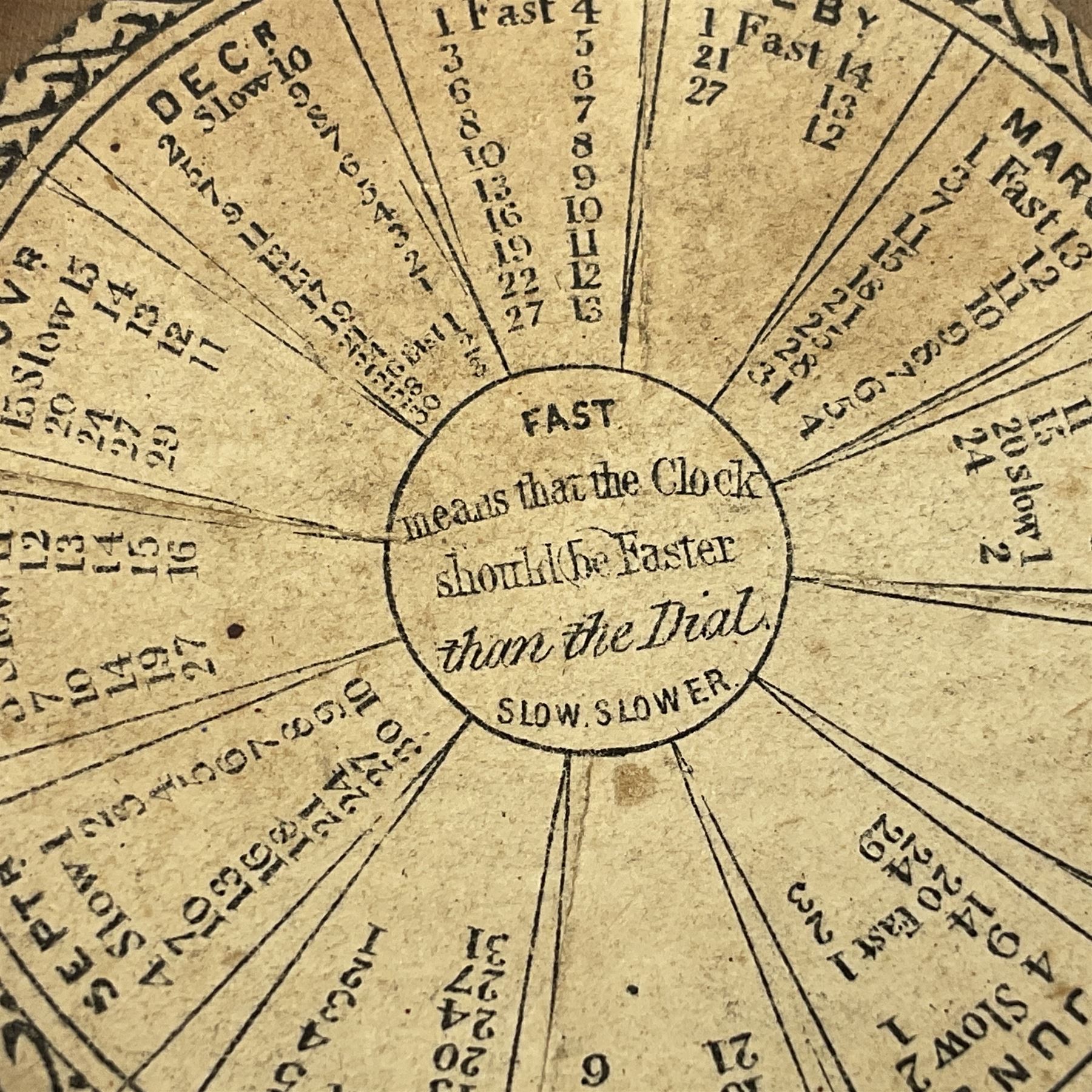 19th century pocket sundial compass pantochronometer - Image 7 of 12