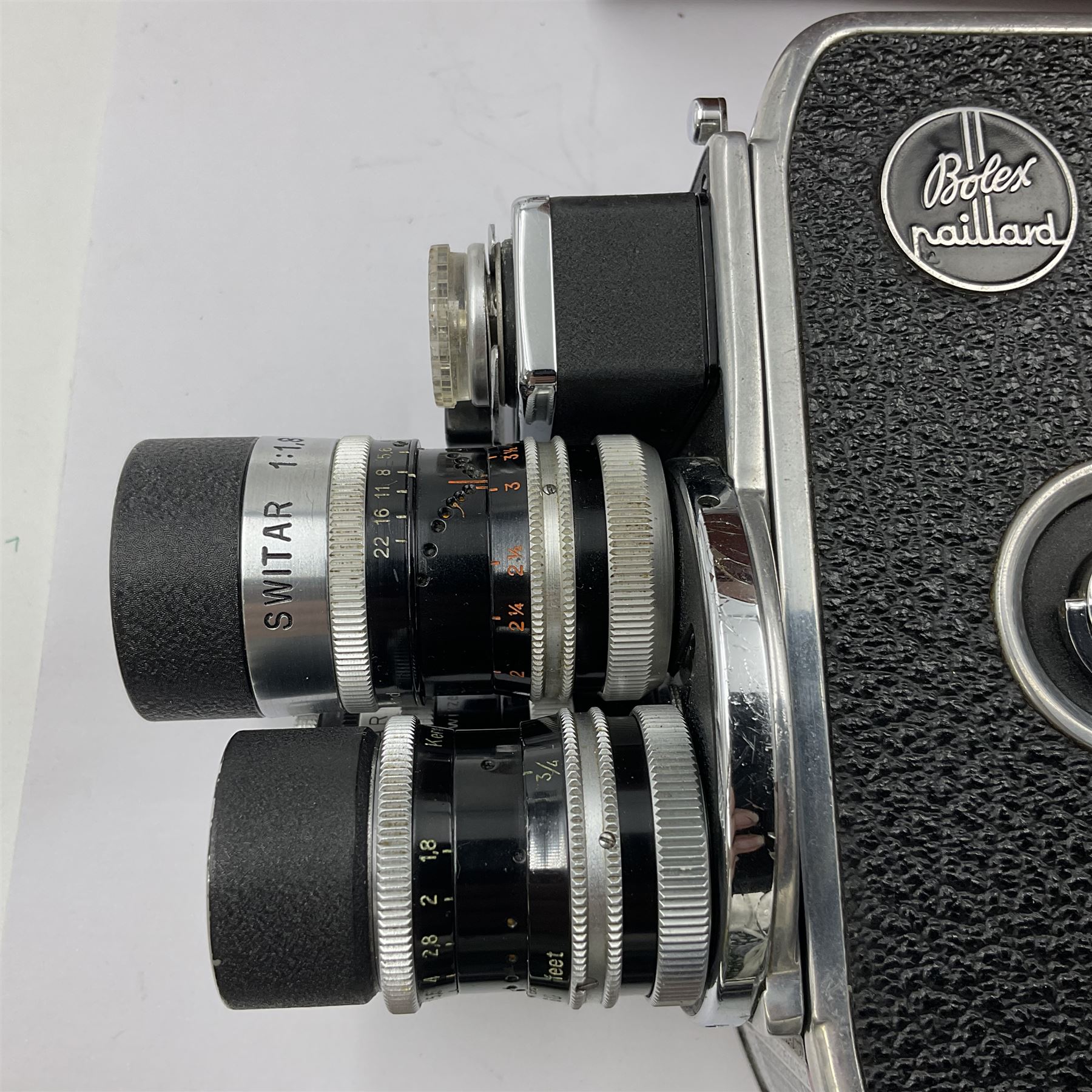 Paillard Bolex D8L STD 8mm cine camera body - Image 4 of 18