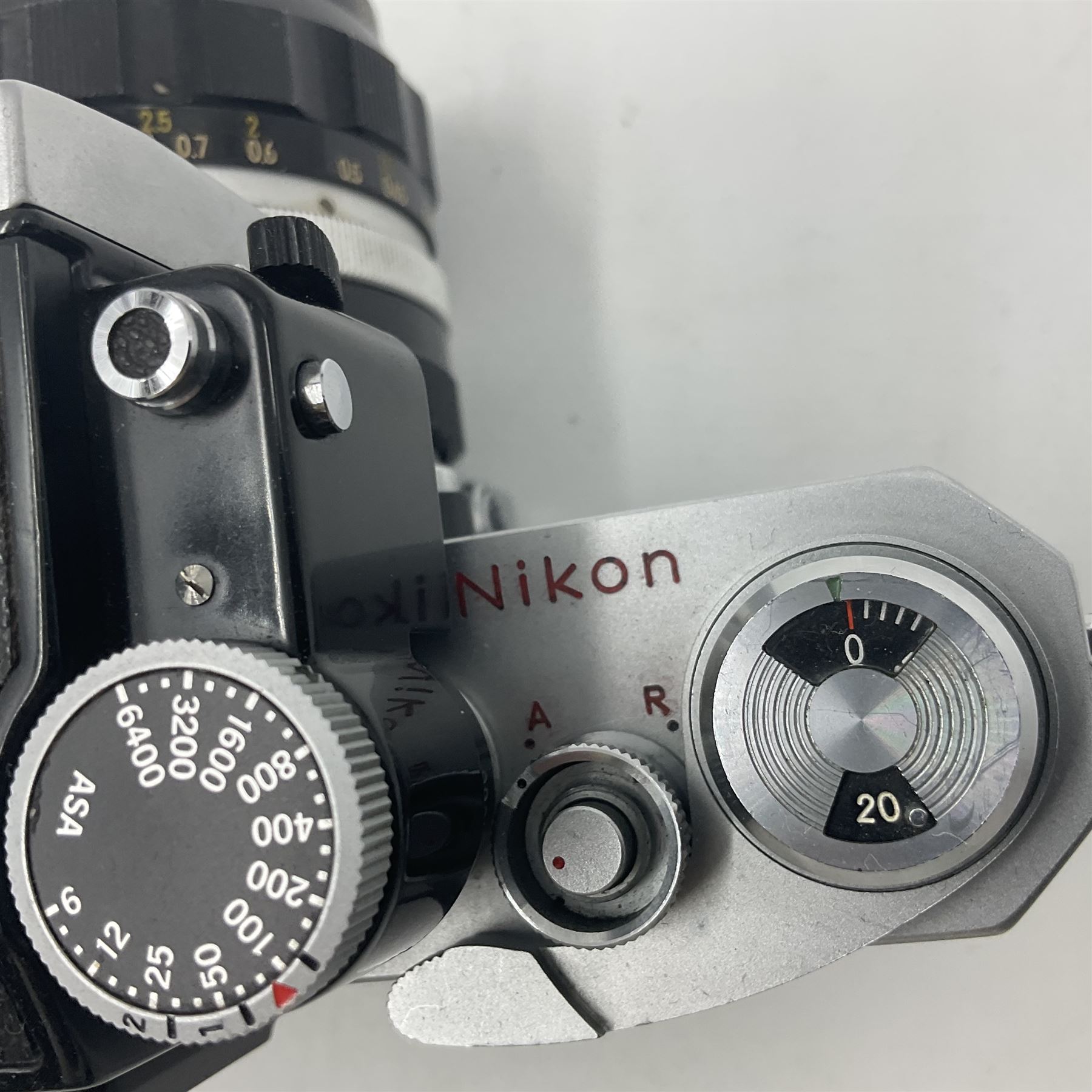 Nikon photomic Ftn camera body - Image 8 of 12
