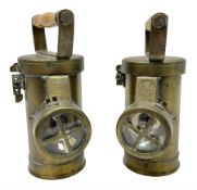 Pair of miners lamps