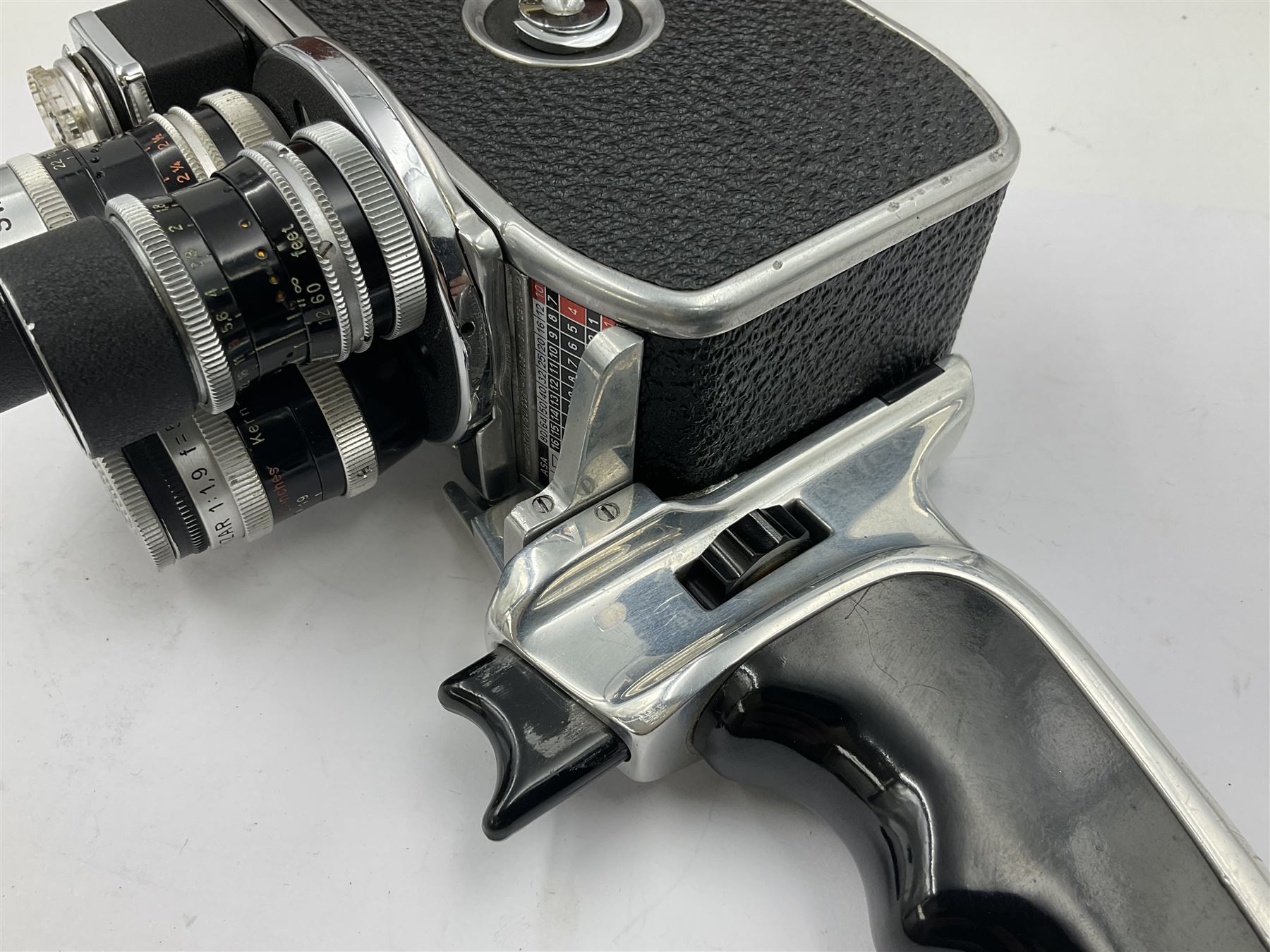 Paillard Bolex D8L STD 8mm cine camera body - Image 16 of 18