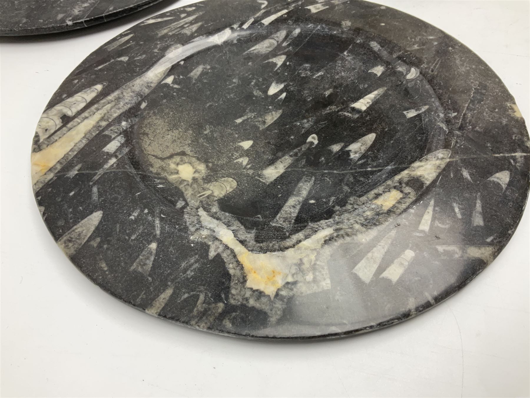 Five large circular plates - Image 4 of 24