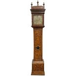 William & Mary floral marquetry 8-day longcase clock c 1700