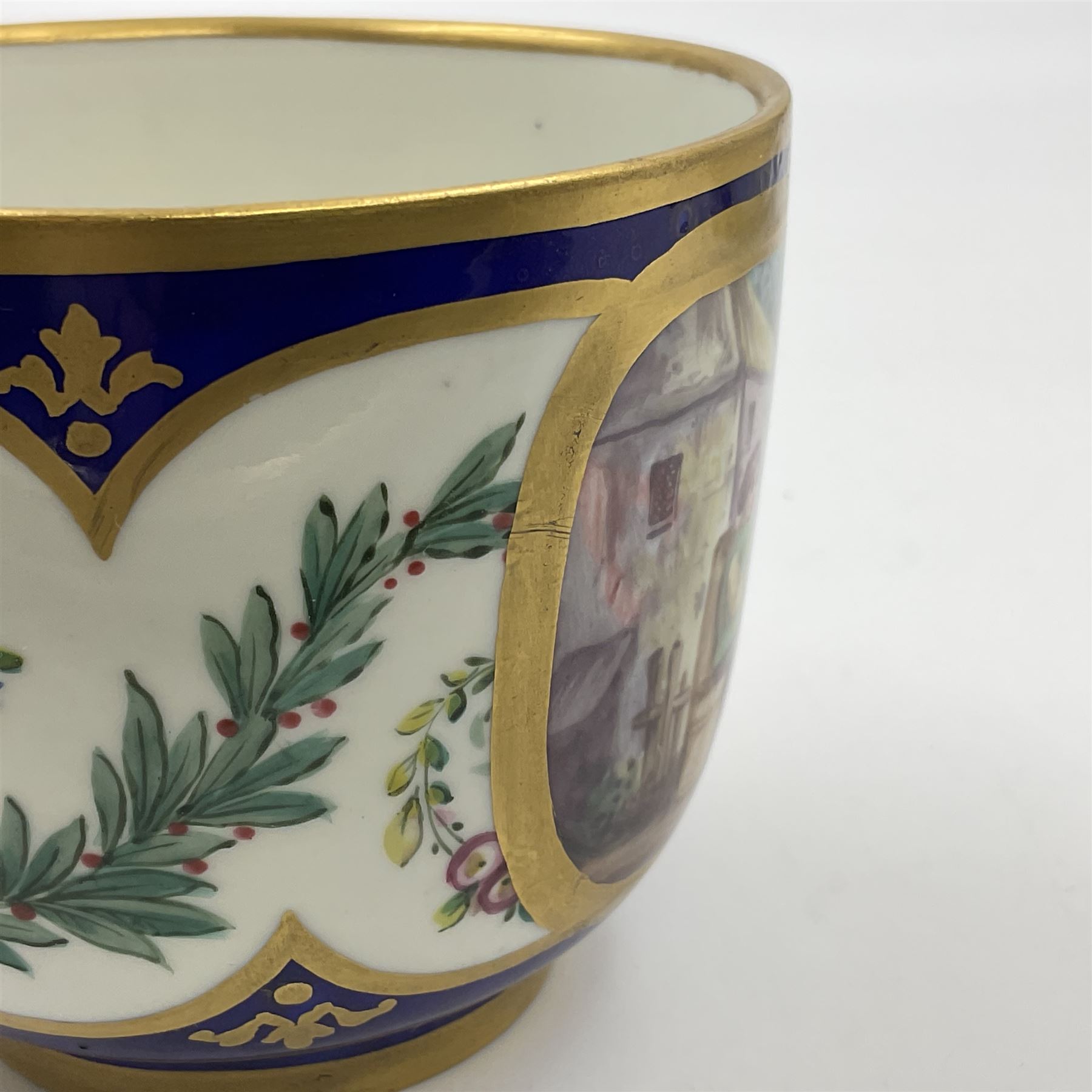 19th Sevres style porcelain cup and saucer - Image 15 of 32