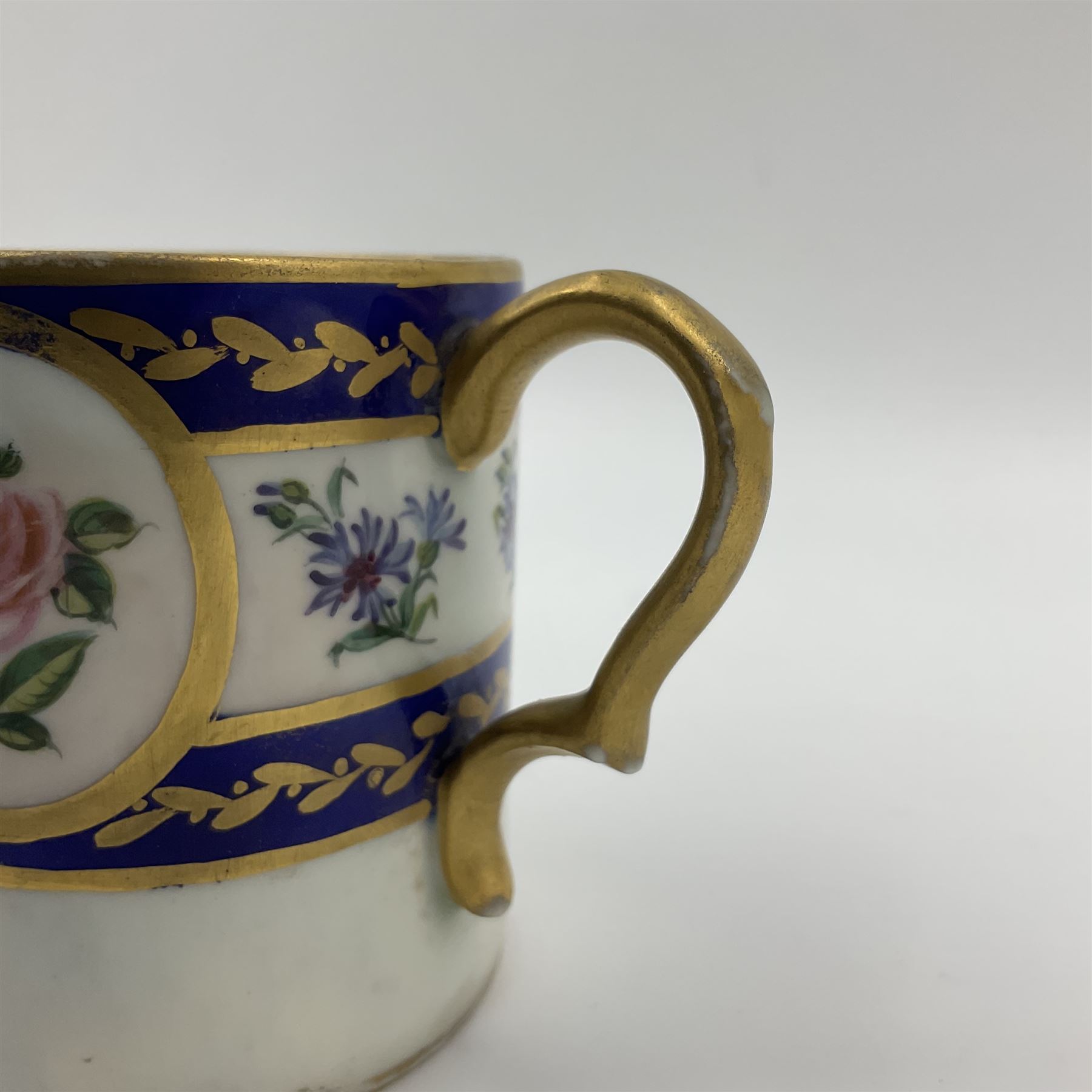 19th Sevres style porcelain cup and saucer - Image 25 of 32