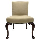 Early 20th century Chippendale design mahogany chair