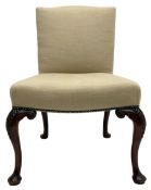 Early 20th century Chippendale design mahogany chair