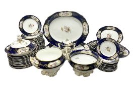 Late Victorian part dinner service
