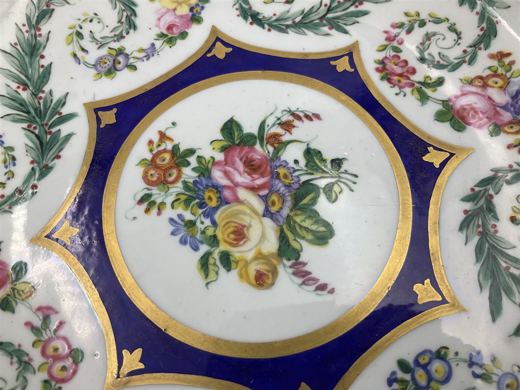 19th Sevres style porcelain cup and saucer - Image 4 of 32