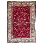 Persian crimson ground carpet