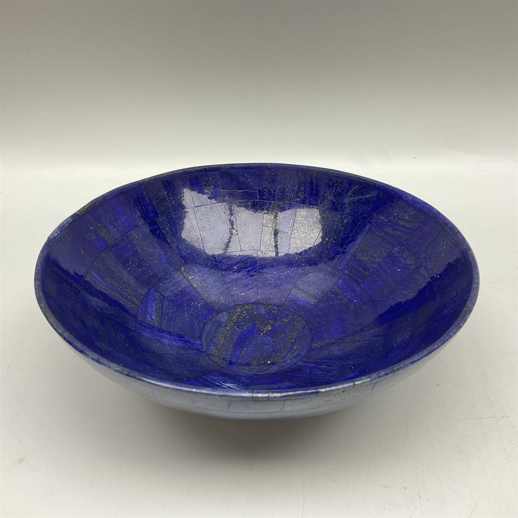 Lapis lazuli mosaic bowl - Image 5 of 7
