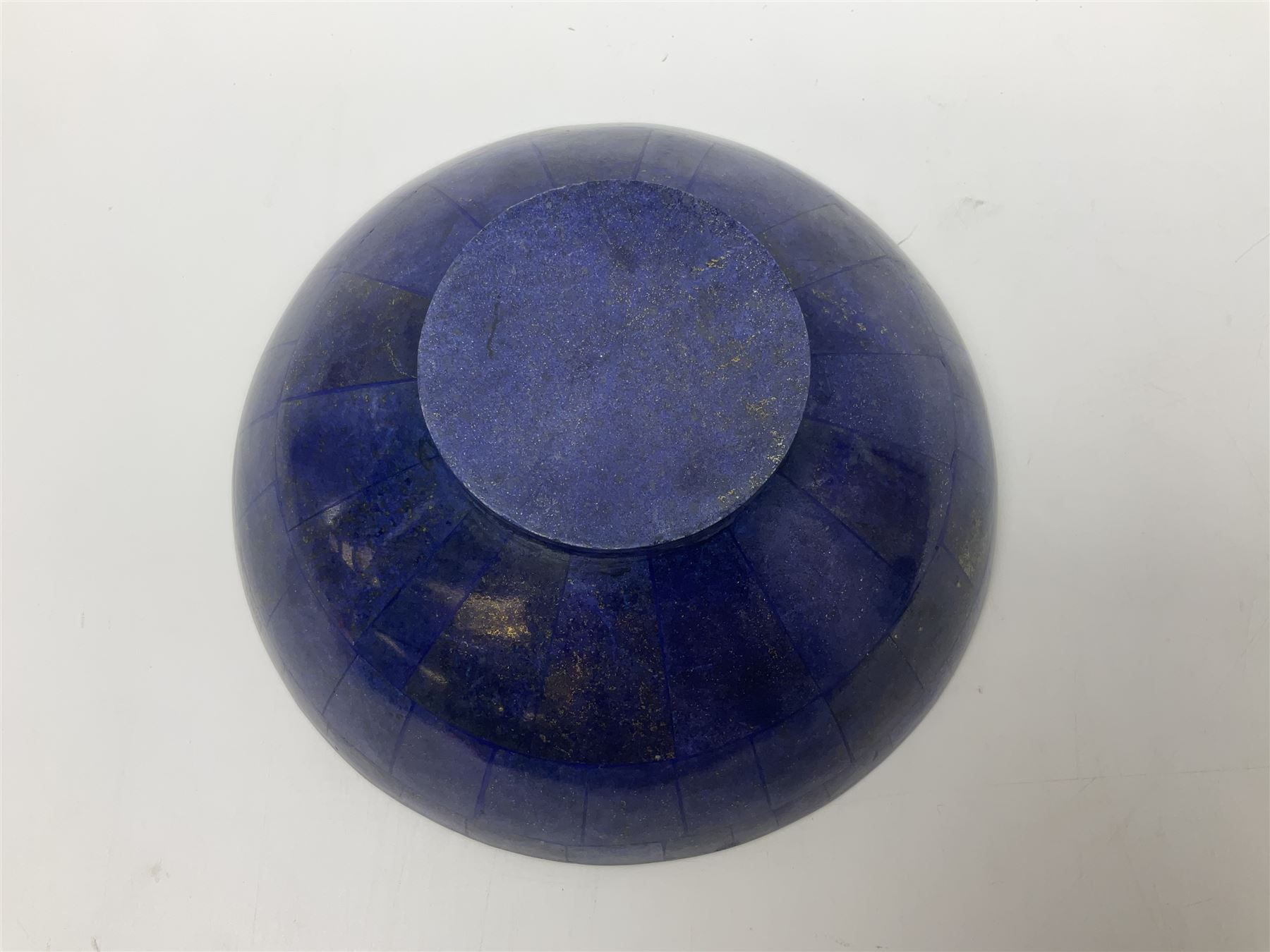 Lapis lazuli mosaic bowl - Image 7 of 7