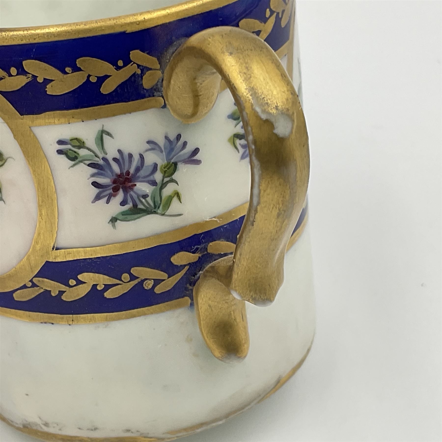 19th Sevres style porcelain cup and saucer - Image 31 of 32