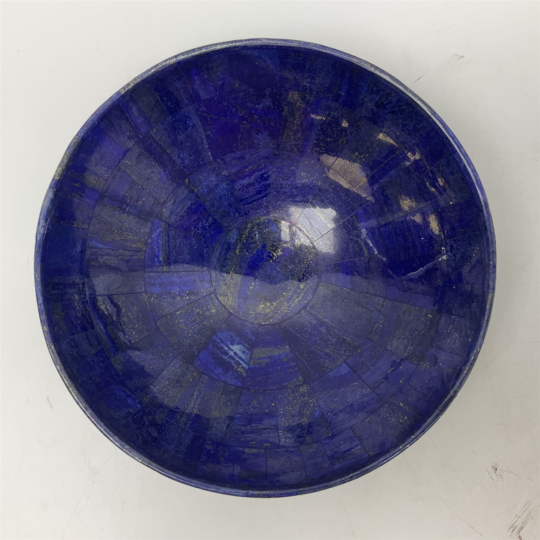 Lapis lazuli mosaic bowl - Image 3 of 7