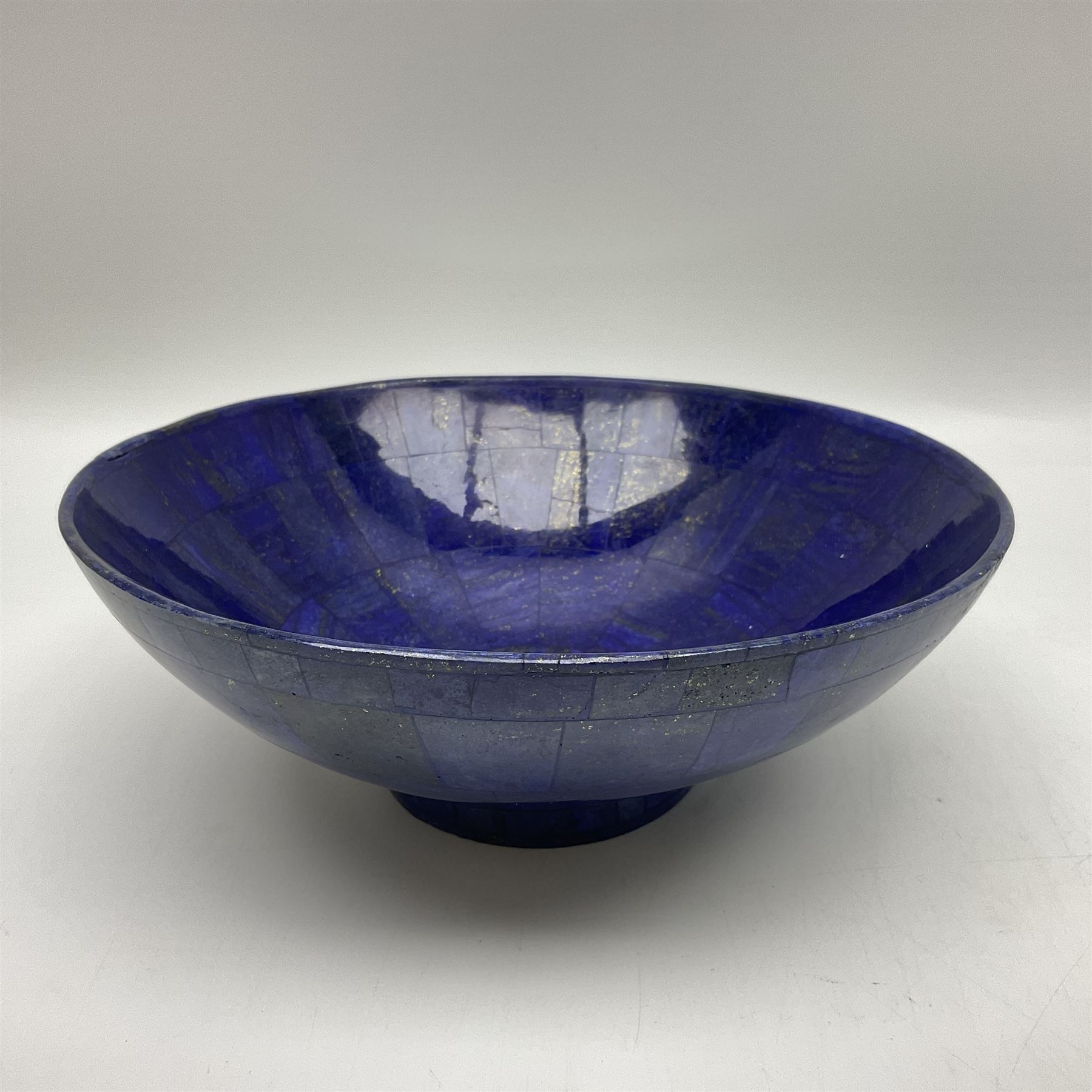 Lapis lazuli mosaic bowl - Image 2 of 7