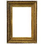 Victorian giltwood and gesso wall mirror