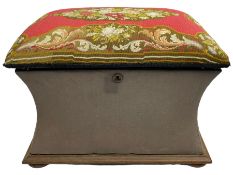 19th century upholstered ottoman
