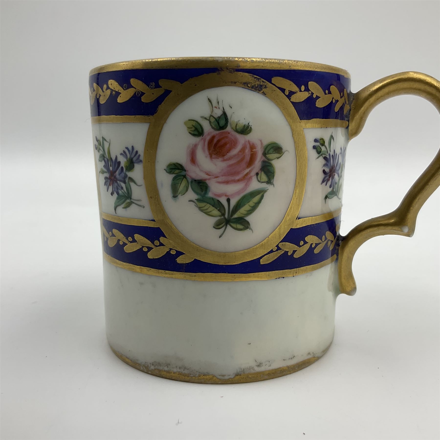 19th Sevres style porcelain cup and saucer - Image 26 of 32