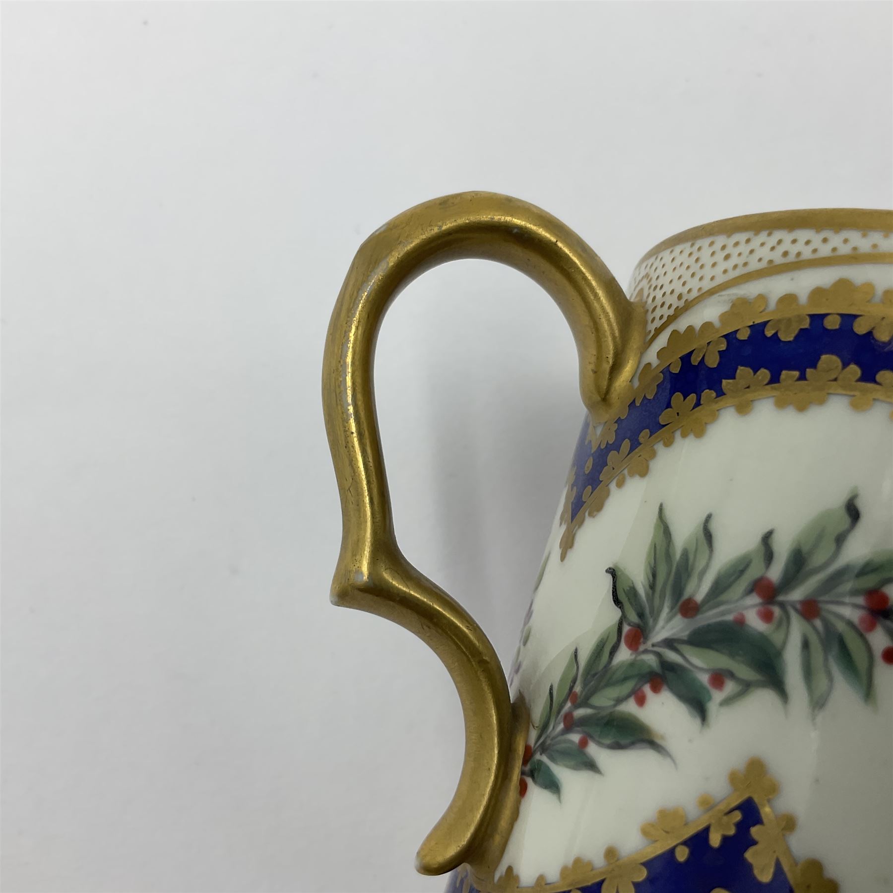 Sevres soft paste porcelain coffee can and saucer with date code for 1767 - Image 11 of 16