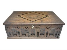18th century oak box