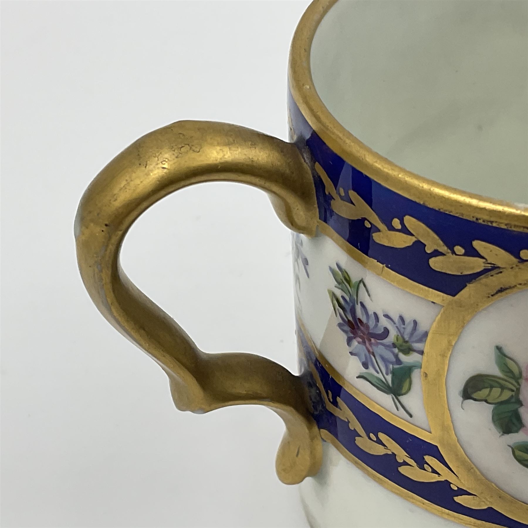 19th Sevres style porcelain cup and saucer - Image 30 of 32