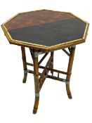 W.F. Needham - Victorian bamboo occasional table