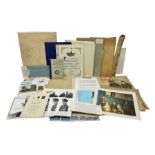 WW2 submarine interest - archive of ephemera and photographs relating to submariner Petty Officer (l