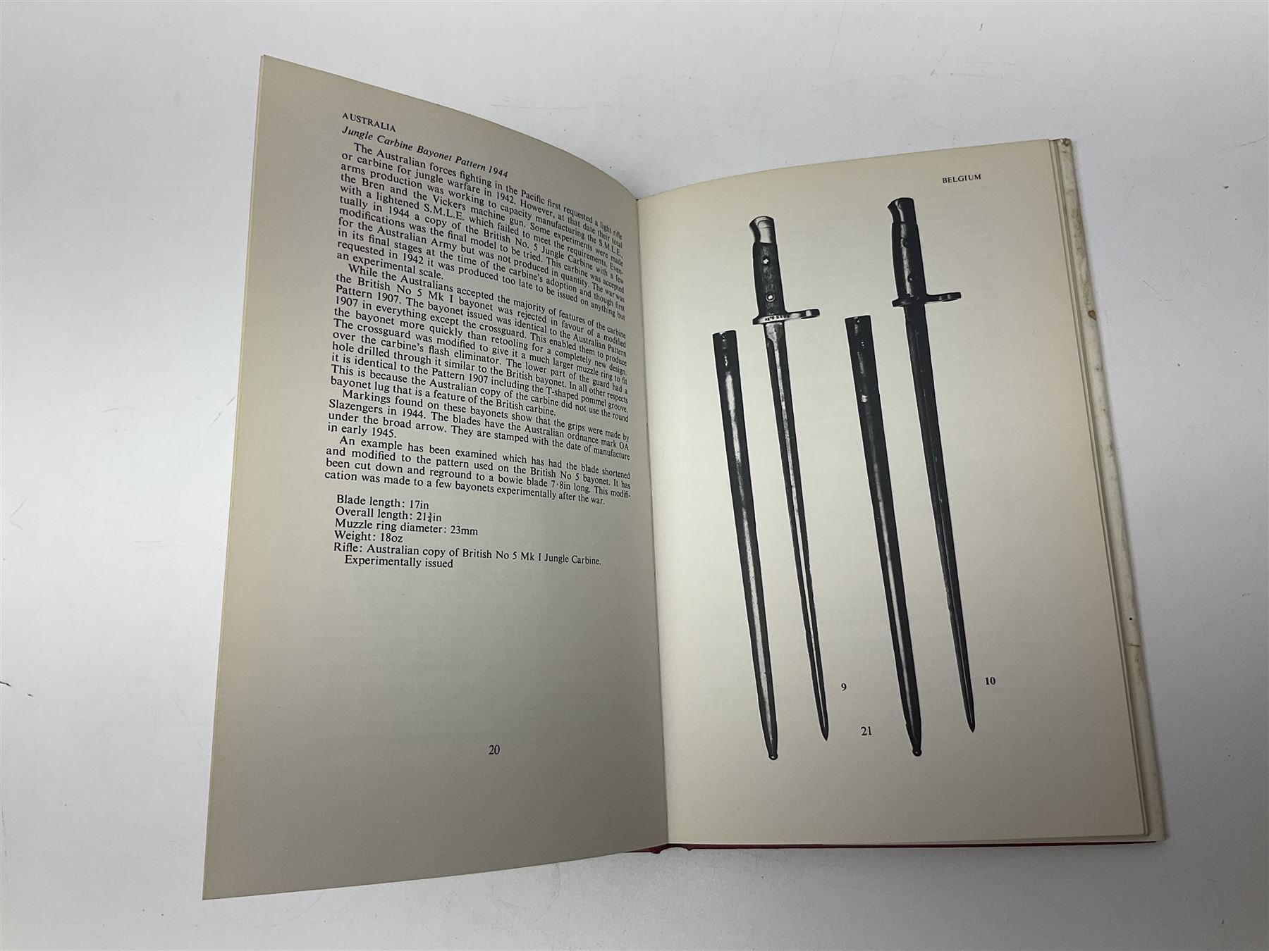 Five reference books on swords and bayonets comprising Skennerton & Richardson: British & Commonweal - Image 17 of 17