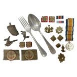 WW2 German Luftwaffe Mess cutlery comprising table spoon and fork