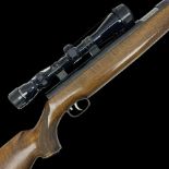 Weihrauch model HW 77 K .22 air rifle with under lever action
