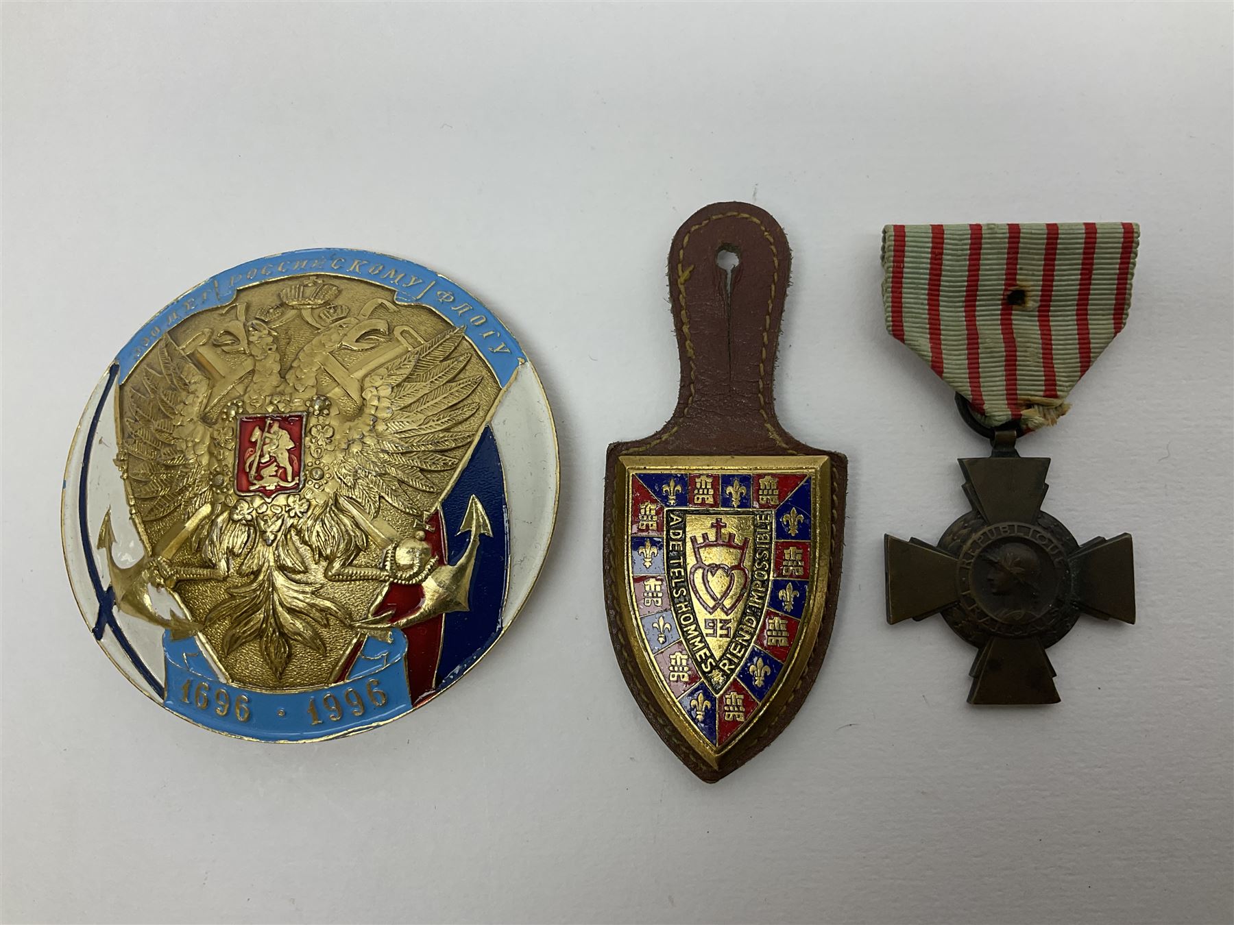 Five WW1 French medals comprising Medaille Militaire Gallantry Award - Image 2 of 15