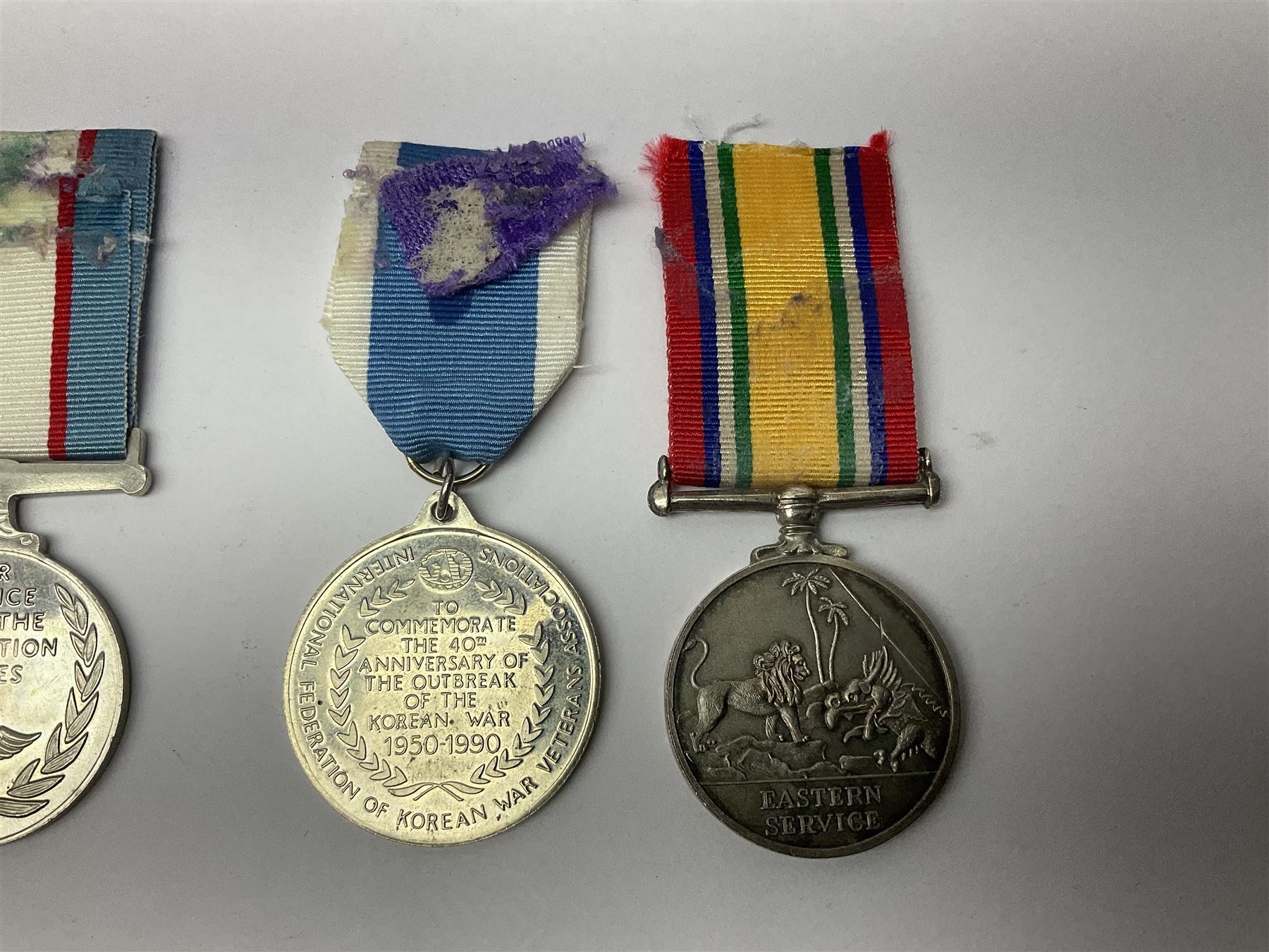 1949 Yangtze Incident HMS Consort casualty Naval General Service Medal with two clasps for Yangtze 1 - Image 8 of 35