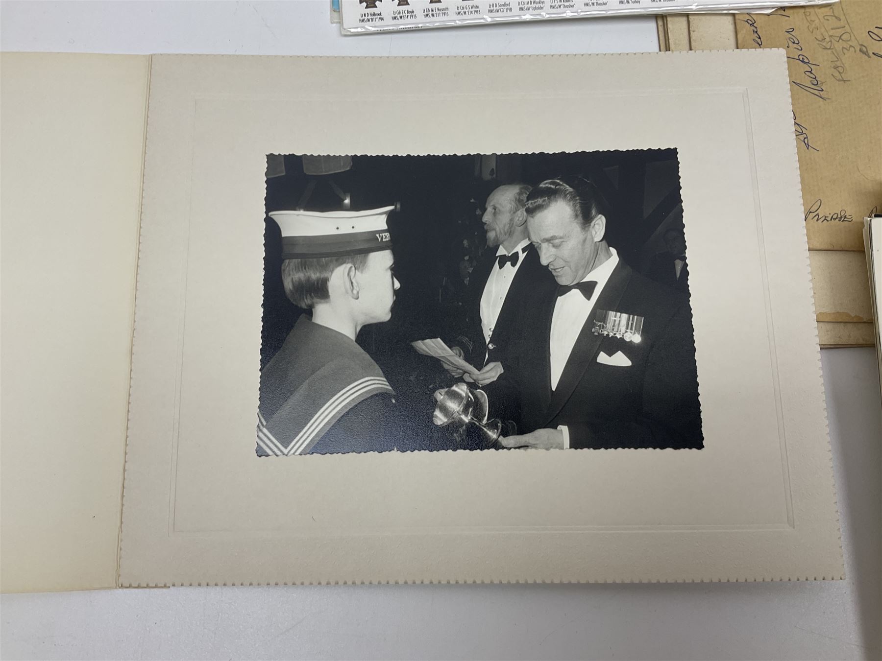 WW2 submarine interest - archive of ephemera and photographs relating to submariner Petty Officer (l - Image 6 of 26