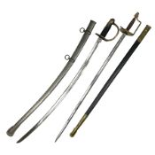 Reproduction American Civil War Cavalry trooper's sword