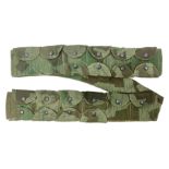 WW2 German Luftwaffe Parachutist's camo bandolier; stamped 0/0510/0052 1943