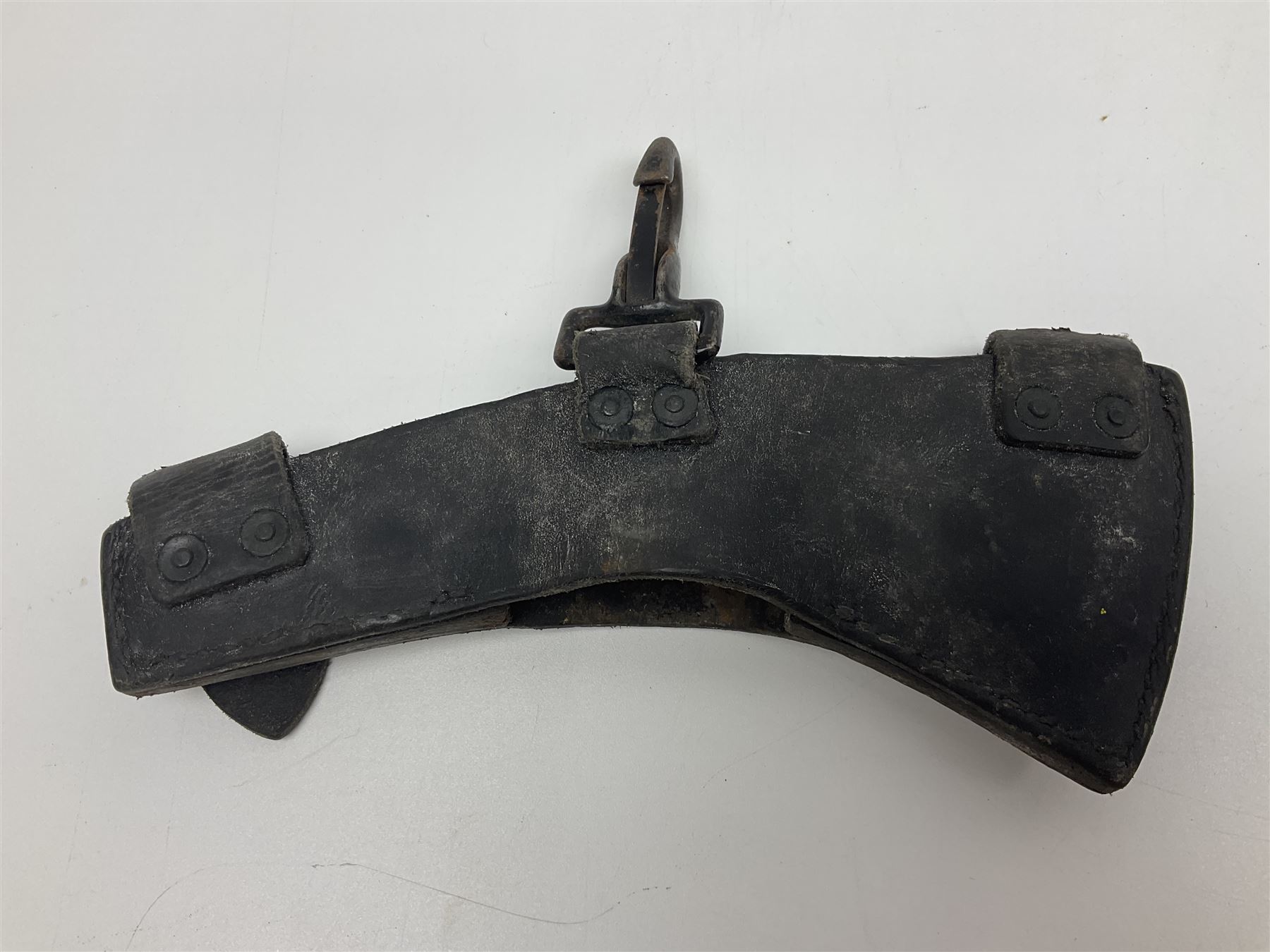 Post-War military type fireman's axe impressed 'PERKS 1953/54' with additional indistinct mark proba - Image 18 of 19