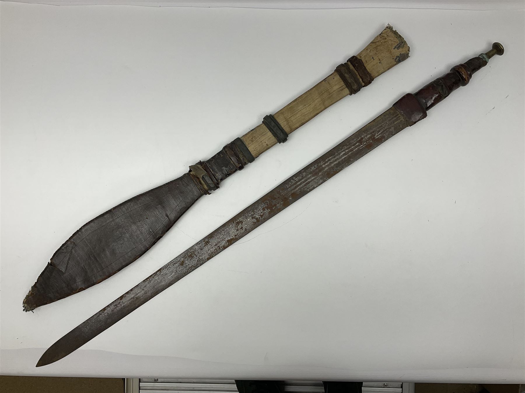 African Mandingo sword - Image 16 of 19
